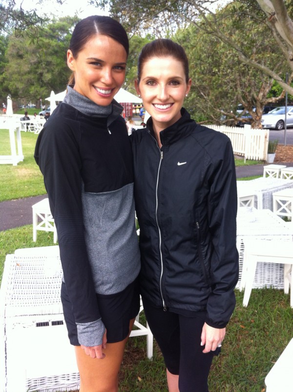 Jodi Anasta takes me on a training session in Centennial Park.