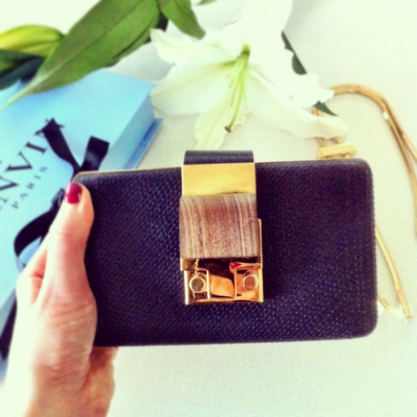 My Lanvin clutch for the InStyle Women of Style Awards, last Tuesday. 