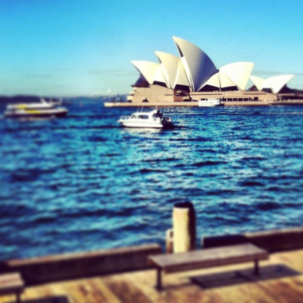 This view never gets tired! A quick snap of The Sydney Opera House while I was attending the British Airways lunch with Orlando Bloom.