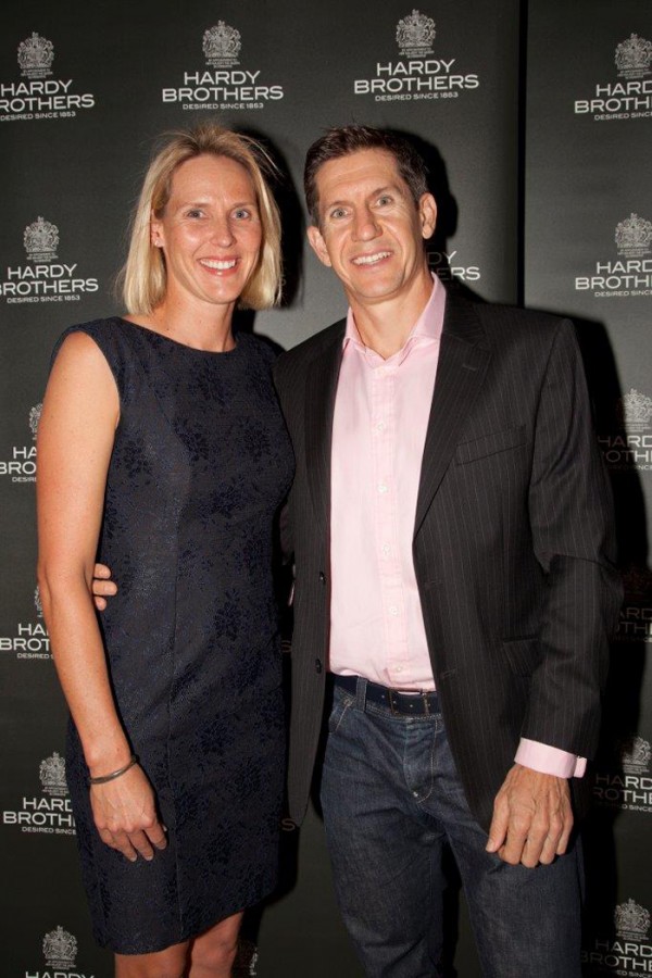 Susie O'Neill and her husband Cliff Fairley.