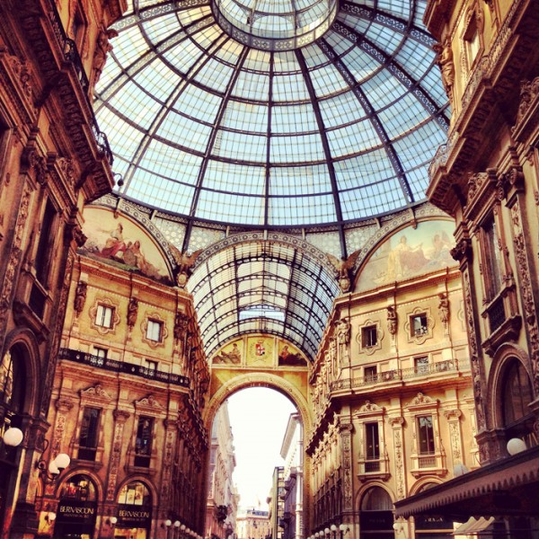 The Galleria Vittorio Emanuele II 