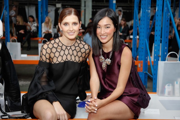 Front row at MBFWA in 2013.