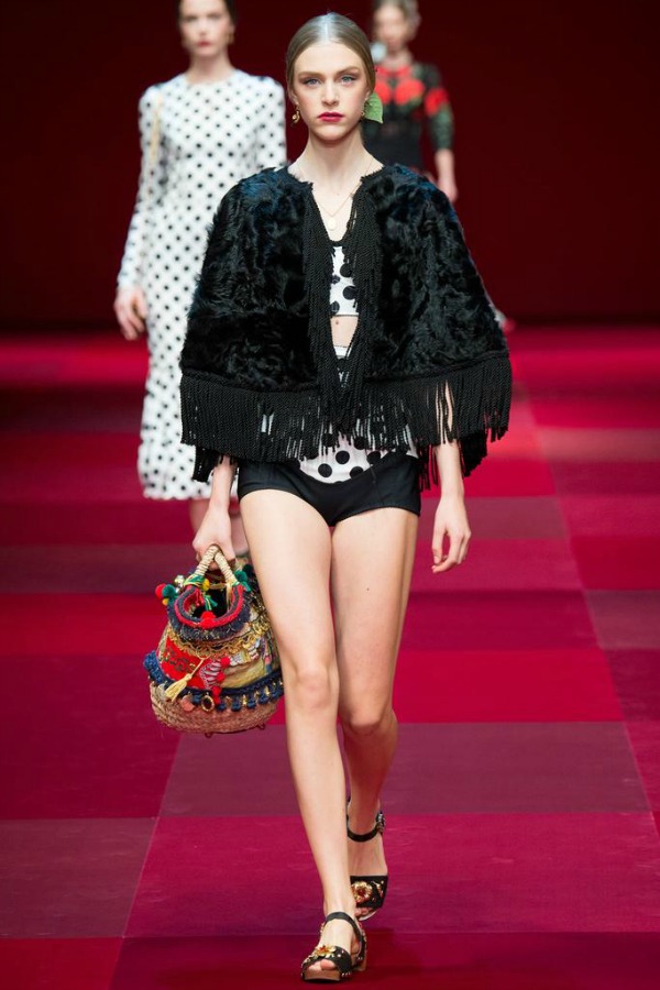 Dolce and Gabbana Spring 2015 - Kate Waterhouse