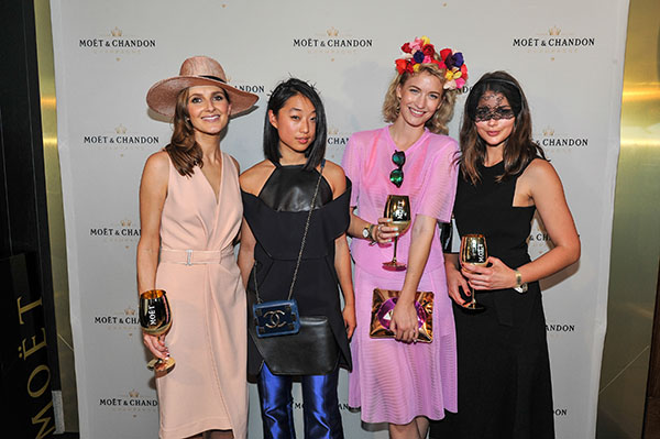 Me & the Fashion Bloggers gals: Margaret Zhang, Zanita Whittington, Sarah Donaldson