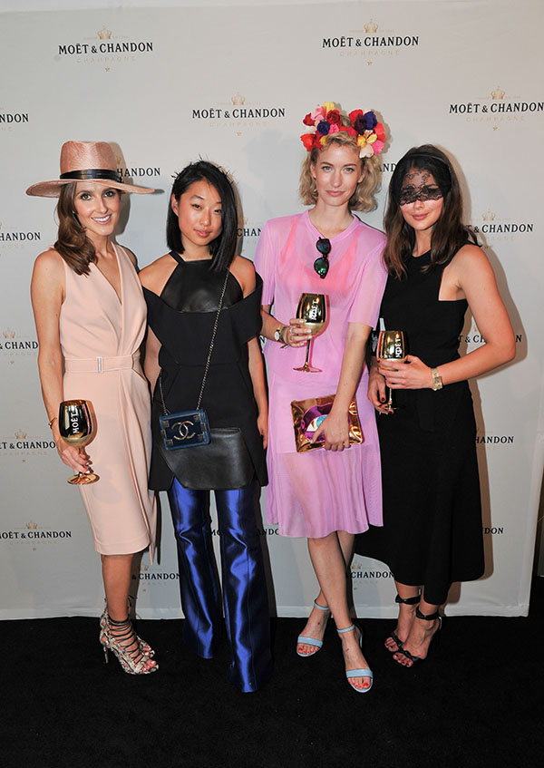 Me & the Fashion Bloggers gals: Margaret Zhang, Zanita Whittington, Sarah Donaldson