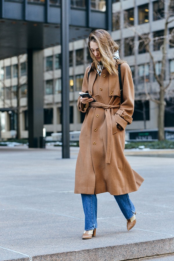 Kilian kerner Between-Seasons-Coat graphic pattern casual look Fashion Coats Between-Seasons Coats 