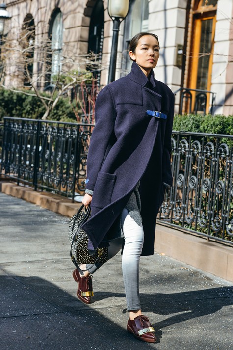 Winter coat inspiration at New York Fashion Week - Kate Waterhouse