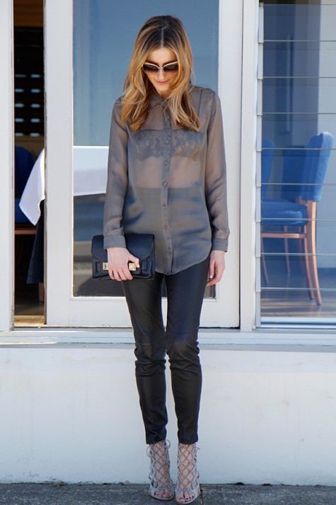 How To Wear Sheer Tops Kate Waterhouse