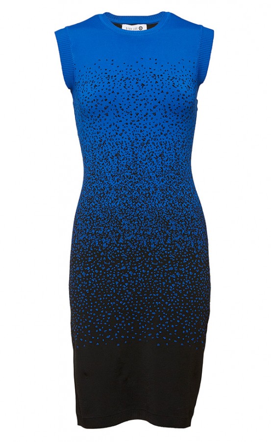 Ombre-Dress-Cobalt-&-Black-$110