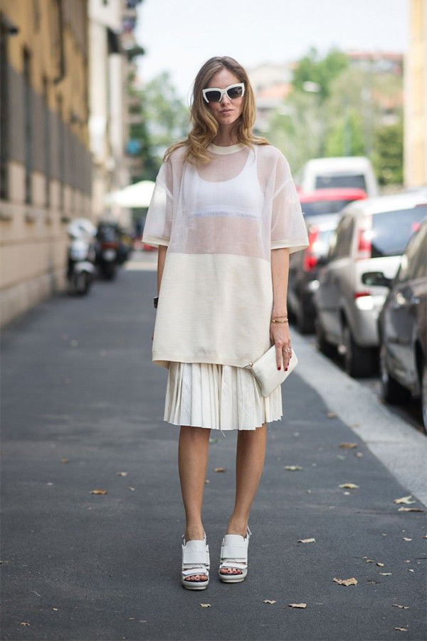 How to wear sheer tops - Kate Waterhouse