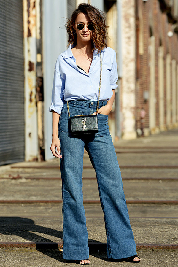 Monday morning inspiration: flared jeans - Kate Waterhouse