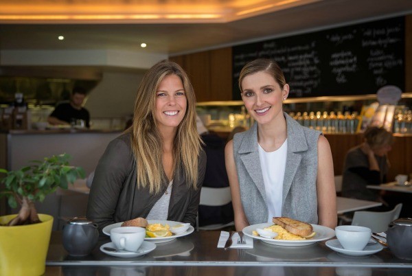 Breakfast with Torah Bright at Flat White cafe in Woollahra. Photo: Mimi Liu