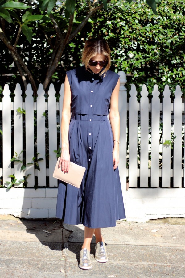 What I wore: Into the blue - Kate Waterhouse