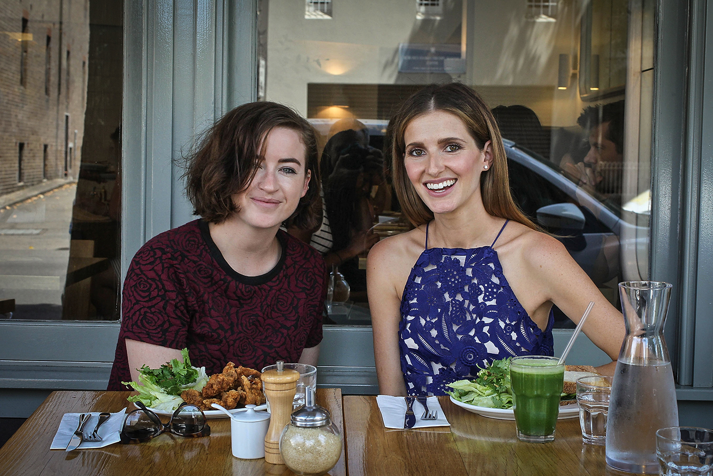 SYDNEY, AUSTRALIA - FEBRUARY 15: Singer, Songwriter Megan Washington is seen at lunch with Kate Waterhouse for her 'Date With Kate' column at Bills, Surry Hills on February 15, 2016 in Sydney, Australia. (Photo by Ben Rushton/Fairfax Media)
