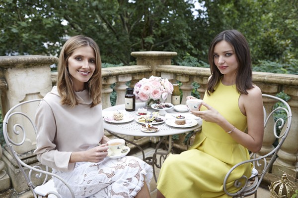 Tea time with Miranda Kerr. Photographer: Julie Adams 