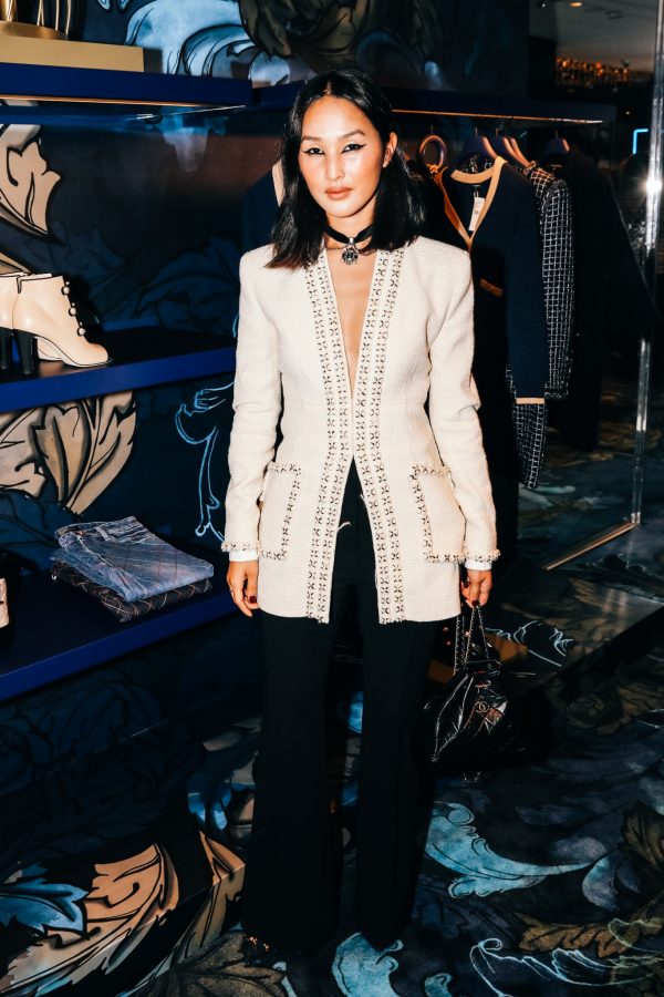 Gary Pepper Girl Blogger Nicole Warne at Chanel at Marais pop-up boutique launch in Melbourne