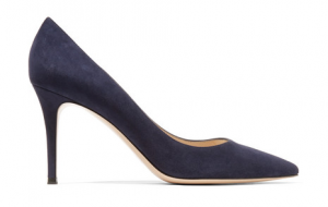Stylish work shoes Gianvito Rossi 85 suede pumps