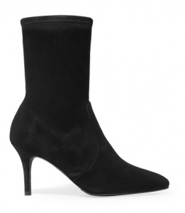 Stylish work shoes Gianvito Rossi cling suede sock boot