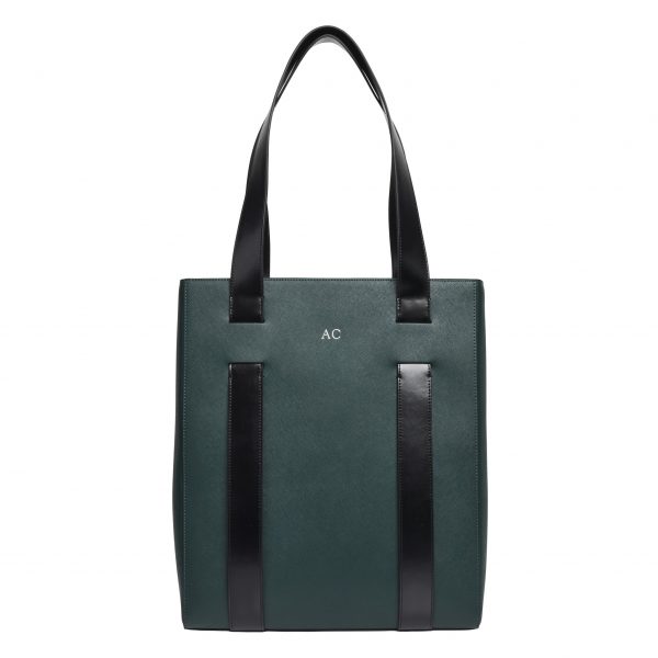 The Daily Edited x Dion Lee khaki tote bag