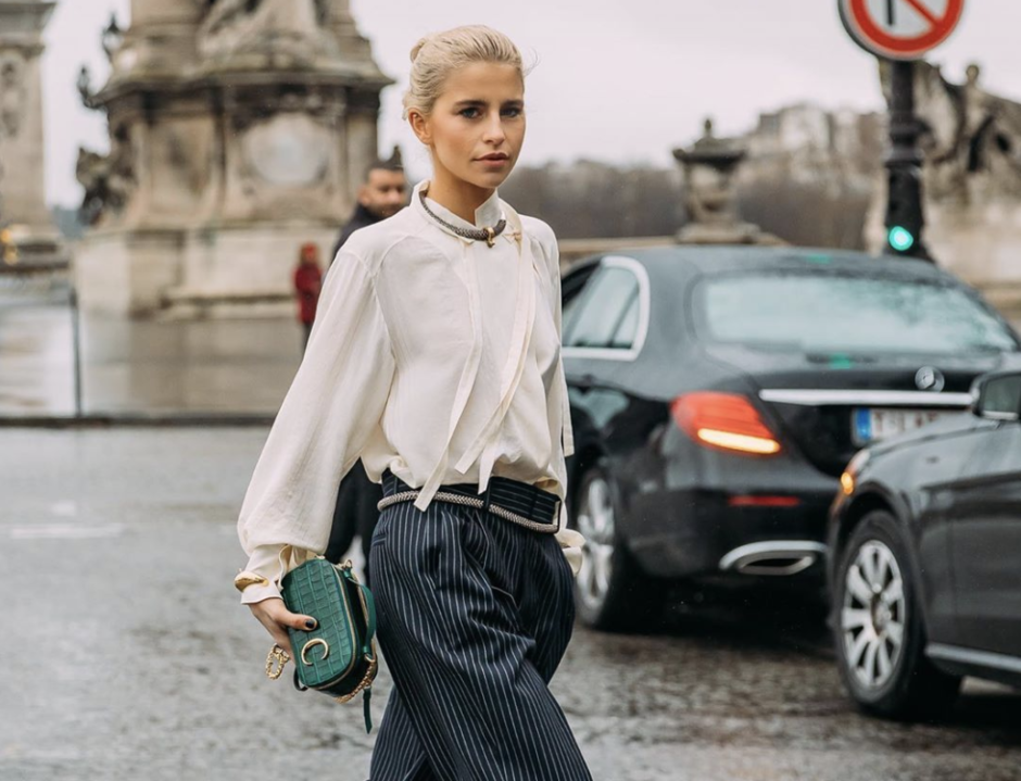 Paris France March 2019 Street Style Outfit Charlotte Groeneveld