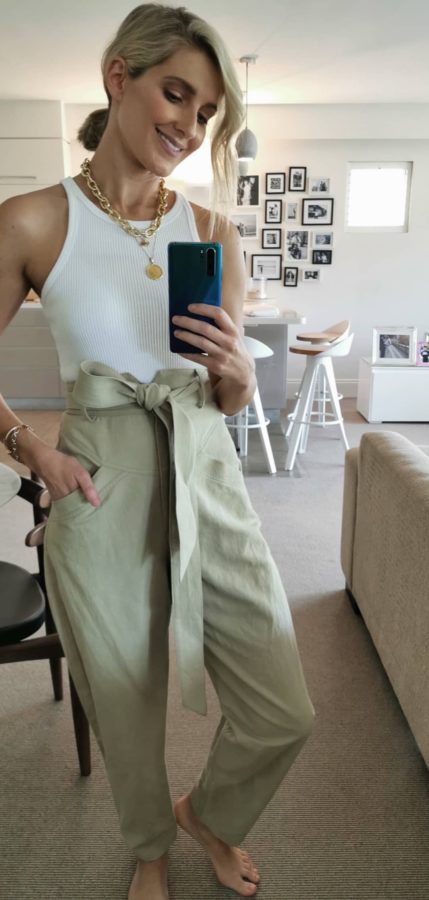 What I wore working from home - Kate Waterhouse